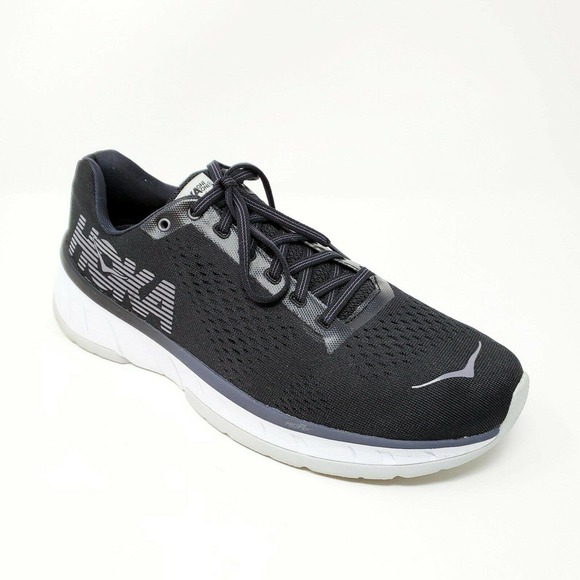 Hoka One One Other - Hoka One Cavu Black Running Shoes Mesh Upper US 9